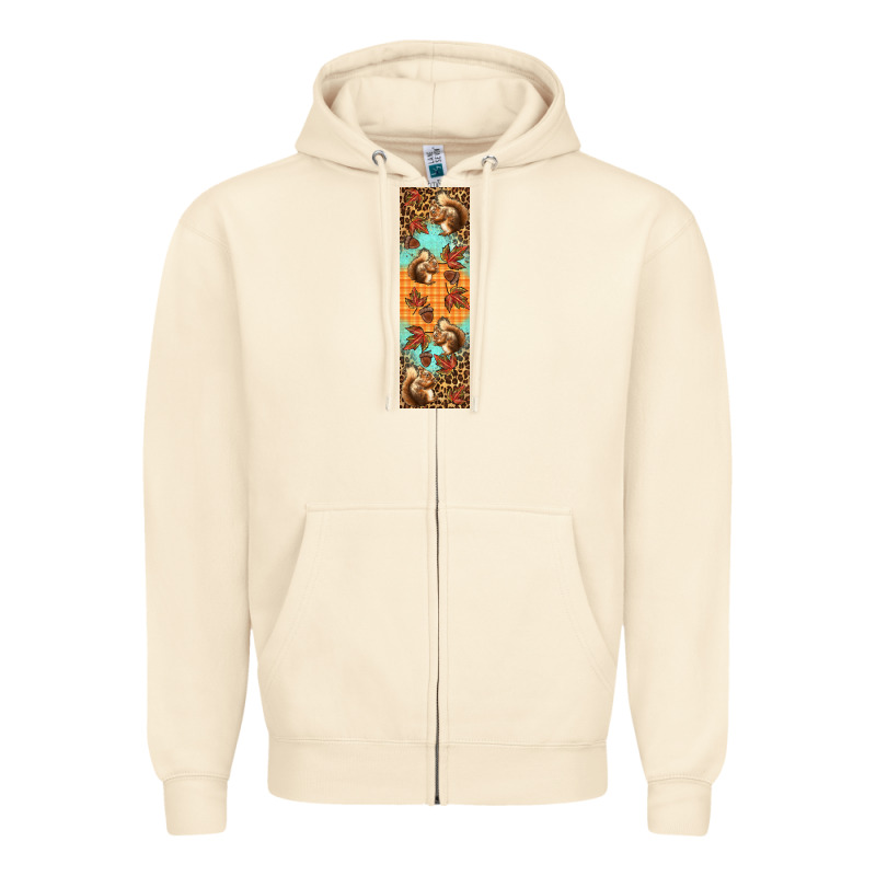 Autumn Squirrel Zipper Hoodie by BundleAndBundleShop | Teevron