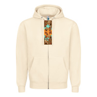 Sandshell autumn squirrel Zipper Hoodie - BundleAndBundleShop