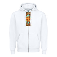 White autumn squirrel Zipper Hoodie - BundleAndBundleShop