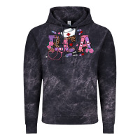 Cloud Black valentines day Vintage Hoodie - RanaPortraitStore