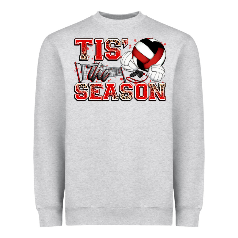 Tis' The Season Volleyball Heavyweight Sweatshirt by Zillion Design Studio | Teevron