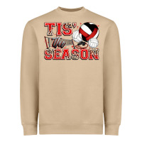 Mushroom tis' the season volleyball Heavyweight Sweatshirt - Zillion Design Studio