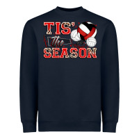 Navy tis' the season volleyball Heavyweight Sweatshirt - Zillion Design Studio