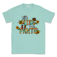 Seafoam little mıss sassy pants Classic Tee - CowhideDigitalArt