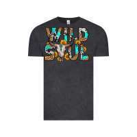 Vintage Black wild soul Vintage Tee - Zillion Design Studio