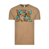 Vintage Coffee wild soul Vintage Tee - Zillion Design Studio