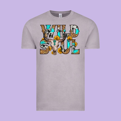 Wild Soul Vintage Tee Designed By Zillion Design Studio
