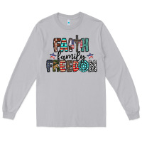 Moon Dust faith family freedom Long Sleeve Tee - CowhideDigitalArt