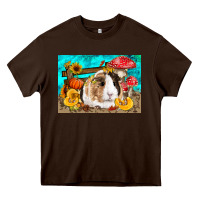 Chocolate Brown Guinea Pig Kid's Heavy Core Tee - LillyAllenDesigns