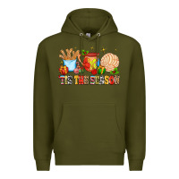 Army Green 'tis the season Premium Hoodie - MaliasSmallBusiness