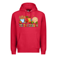 Cardinal 'tis the season Premium Hoodie - MaliasSmallBusiness
