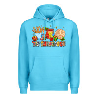 Ocean Blue 'tis the season Premium Hoodie - MaliasSmallBusiness