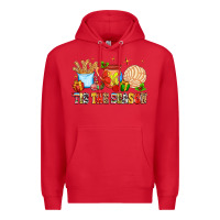 Red 'tis the season Premium Hoodie - MaliasSmallBusiness