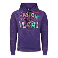 Cloud Purple wife mom lpn licensed practical nurse Vintage Hoodie - RanaPortraitStore