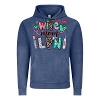 Vintage Denim wife mom lpn licensed practical nurse Vintage Hoodie - RanaPortraitStore