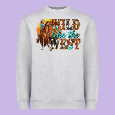 Heavyweight Sweatshirt wild like west