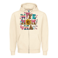 Sandshell wife mom ma Zipper Hoodie - AdoDesignShop