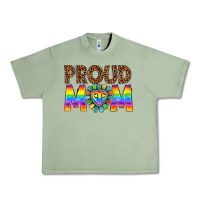 Oil Green proud mom lgbtq Urban Heavy Tee - texasbilliewilder