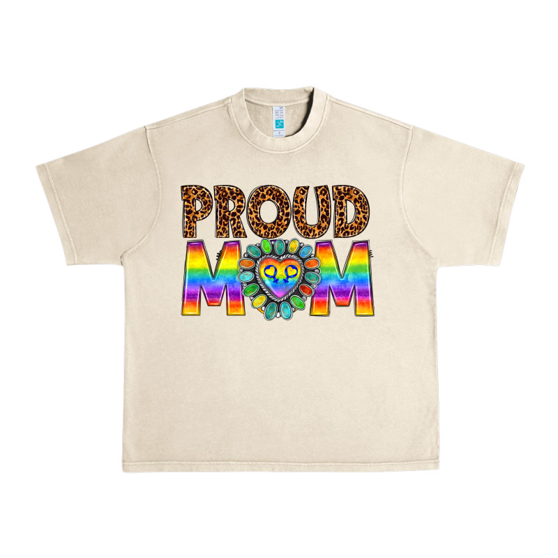 Proud Mom Lgbtq Urban Heavy Tee by texasbilliewilder | Teevron