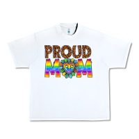 White proud mom lgbtq Urban Heavy Tee - texasbilliewilder