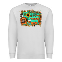 Dove Grey Somewhere Between Whiskey and Jesus Premium Sweatshirt - Jasminsmagicworld
