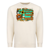 Sandshell Somewhere Between Whiskey and Jesus Premium Sweatshirt - Jasminsmagicworld
