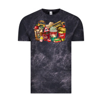 Cloud Black school bus driver coffee cups Vintage Tee - texasbilliewilder