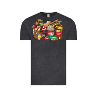 Vintage Black school bus driver coffee cups Vintage Tee - texasbilliewilder