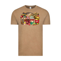 Vintage Coffee school bus driver coffee cups Vintage Tee - texasbilliewilder