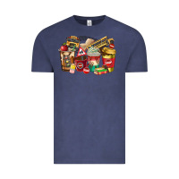 Vintage Denim school bus driver coffee cups Vintage Tee - texasbilliewilder