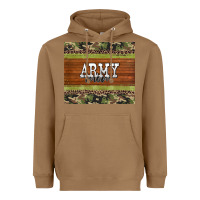 Toasted Coconut army mom leopard glitter camouflage Heavyweight Hoodie - BarkalooDesign