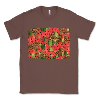 Chestnut watermelon leopard pattern background Classic Tee - HRA Design Shop