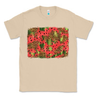 Mushroom watermelon leopard pattern background Classic Tee - HRA Design Shop