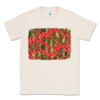 Natural watermelon leopard pattern background Classic Tee - HRA Design Shop