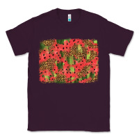 Plum watermelon leopard pattern background Classic Tee - HRA Design Shop