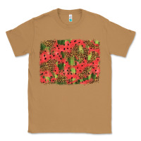 Toasted Coconut watermelon leopard pattern background Classic Tee - HRA Design Shop