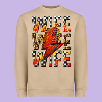Heavyweight Sweatshirt wife wife wife