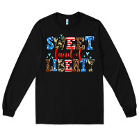 Black sweet land of liberty Long Sleeve Tee - AdoDesignShop