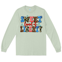 Matcha sweet land of liberty Long Sleeve Tee - AdoDesignShop
