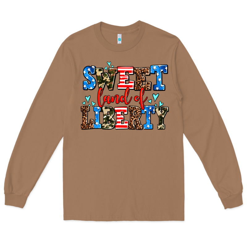 Sweet Land Of Liberty Long Sleeve Tee by AdoDesignShop | Teevron