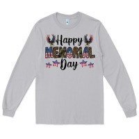 Moon Dust happy memorial day Long Sleeve Tee - CowhideDigitalArt