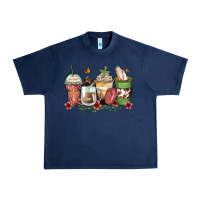 Navy faith coffee cups Urban Heavy Tee - Zillion Design Studio