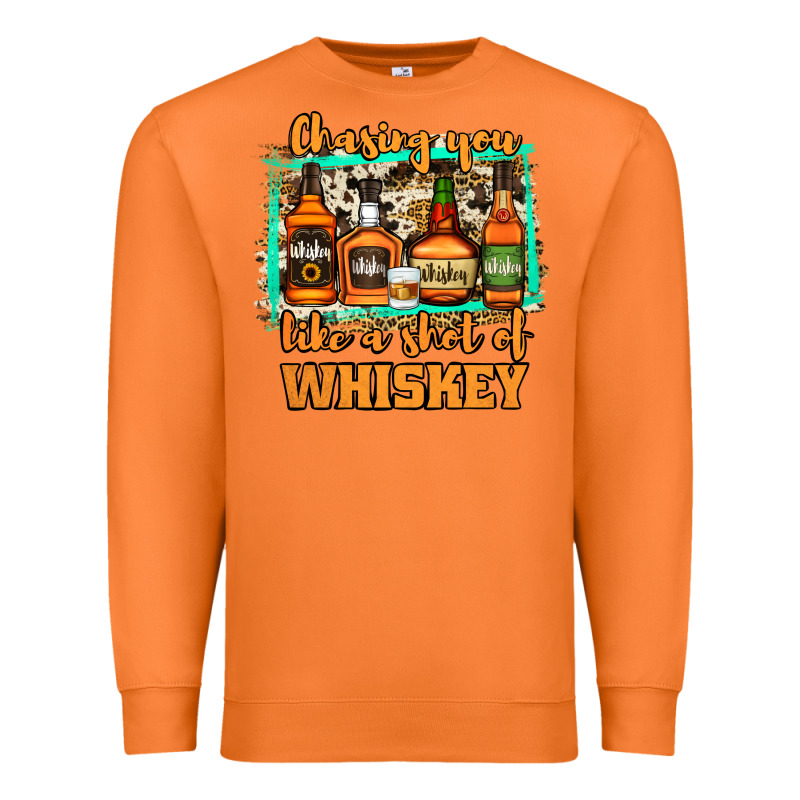 Chasing You Like A Shot Of Whiskey Premium Sweatshirt by Jasminsmagicworld | Teevron