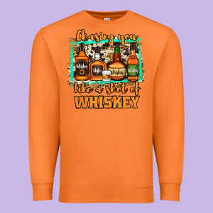 Chasing You Like A Shot Of Whiskey Premium Sweatshirt Designed By Jasminsmagicworld
