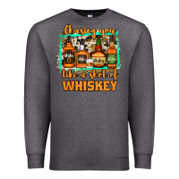 Charcoal Heather Chasing You Like a Shot of Whiskey Premium Sweatshirt - Jasminsmagicworld