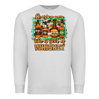 Dove Grey Chasing You Like a Shot of Whiskey Premium Sweatshirt - Jasminsmagicworld