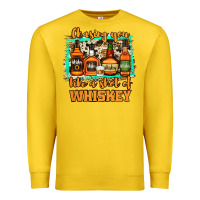 Lemon Chasing You Like a Shot of Whiskey Premium Sweatshirt - Jasminsmagicworld