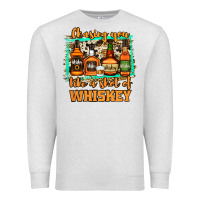 Oatmeal Heather Chasing You Like a Shot of Whiskey Premium Sweatshirt - Jasminsmagicworld