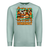 Seafoam Chasing You Like a Shot of Whiskey Premium Sweatshirt - Jasminsmagicworld
