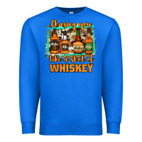 True Royal Chasing You Like a Shot of Whiskey Premium Sweatshirt - Jasminsmagicworld